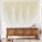 Large Macramé Wall Hanging – 57" W x 41" L Boho Yarn Art Tapestry, Handcrafted Fiber Wall Décor for Bedroom, Living Room, or Headboard Display – Modern Bohemian Home Art